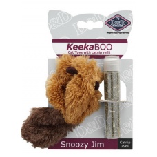 EBI Игрушка для кошек мягкая с кошачей мятой "Snoozy Jim", 8см