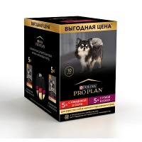 Pro Plan консервы для собак говядина утка